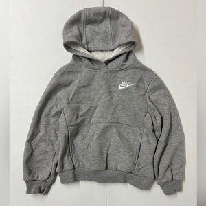 Nike Kids Charcoal Gray Hoodie